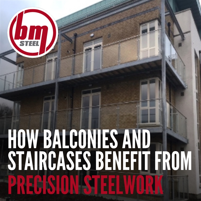 How Balconies and Staircases Benefit from Precision Steelwork